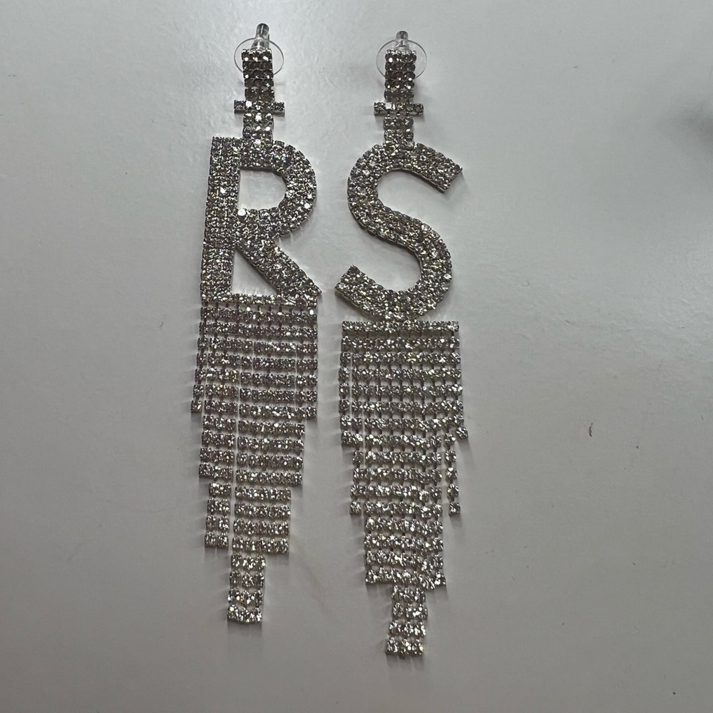 Selena Gomez Initial Earrings